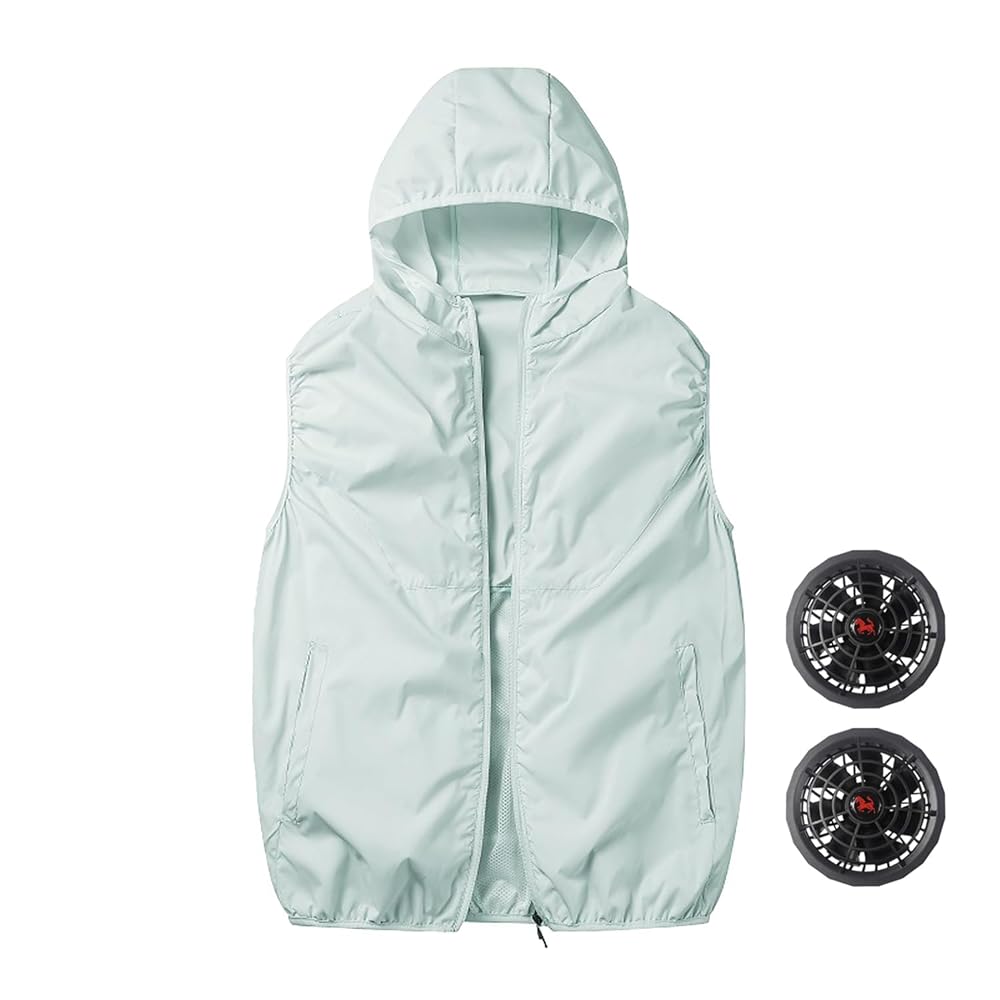 Amazon.co.jp: [Pneito] 2024年最新空調作業服 ベスト 半袖 服+